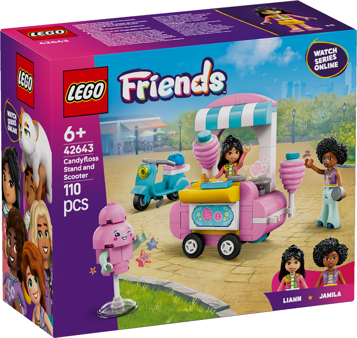 LEGO Friends Suhkruvatilett ja motoroller 42643L