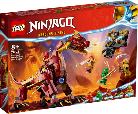 LEGO Ninjago Heatwave‘i muudetav laavadraakon 71793L