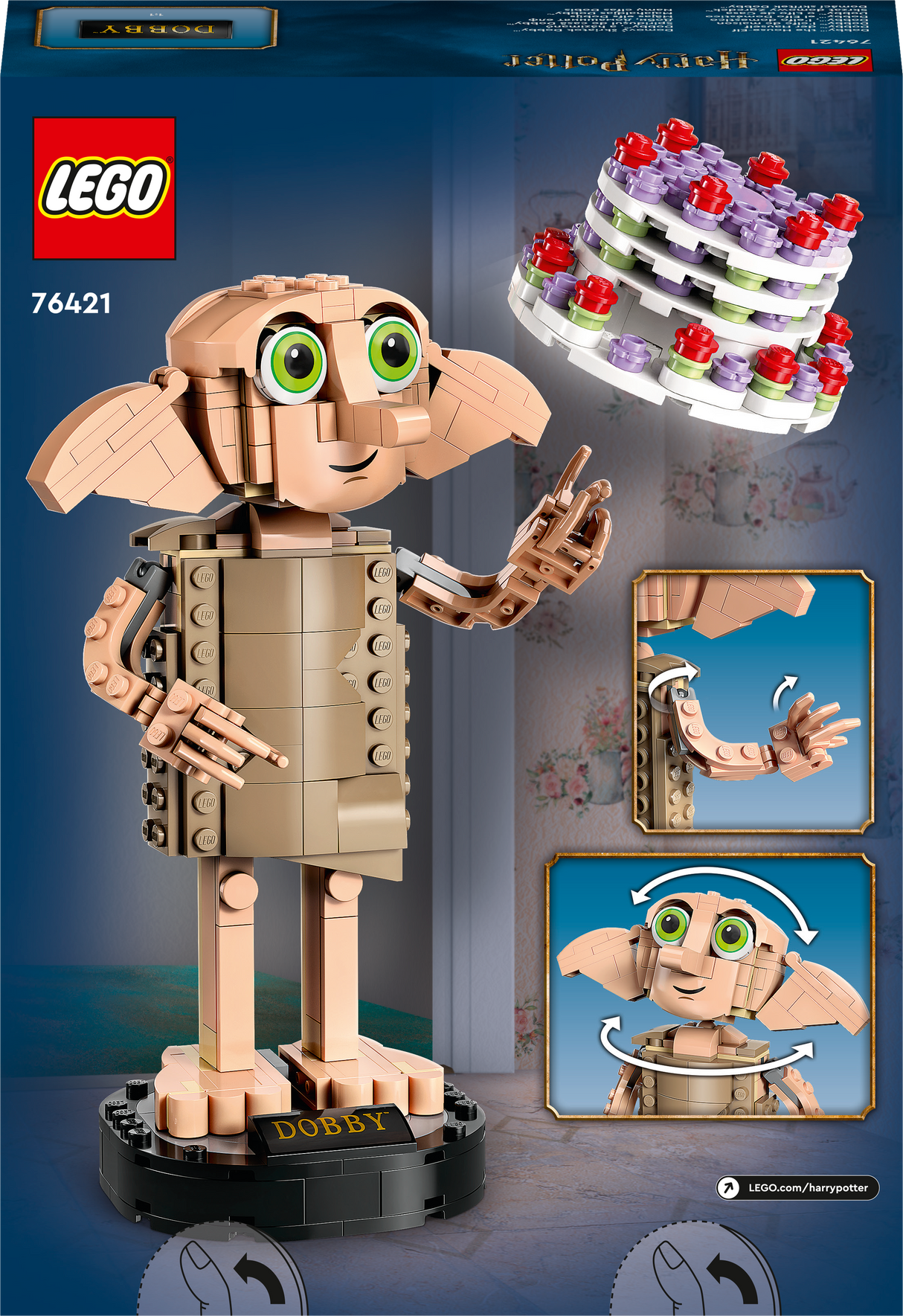 LEGO Harry Potter Majahaldjas Dobby 76421L