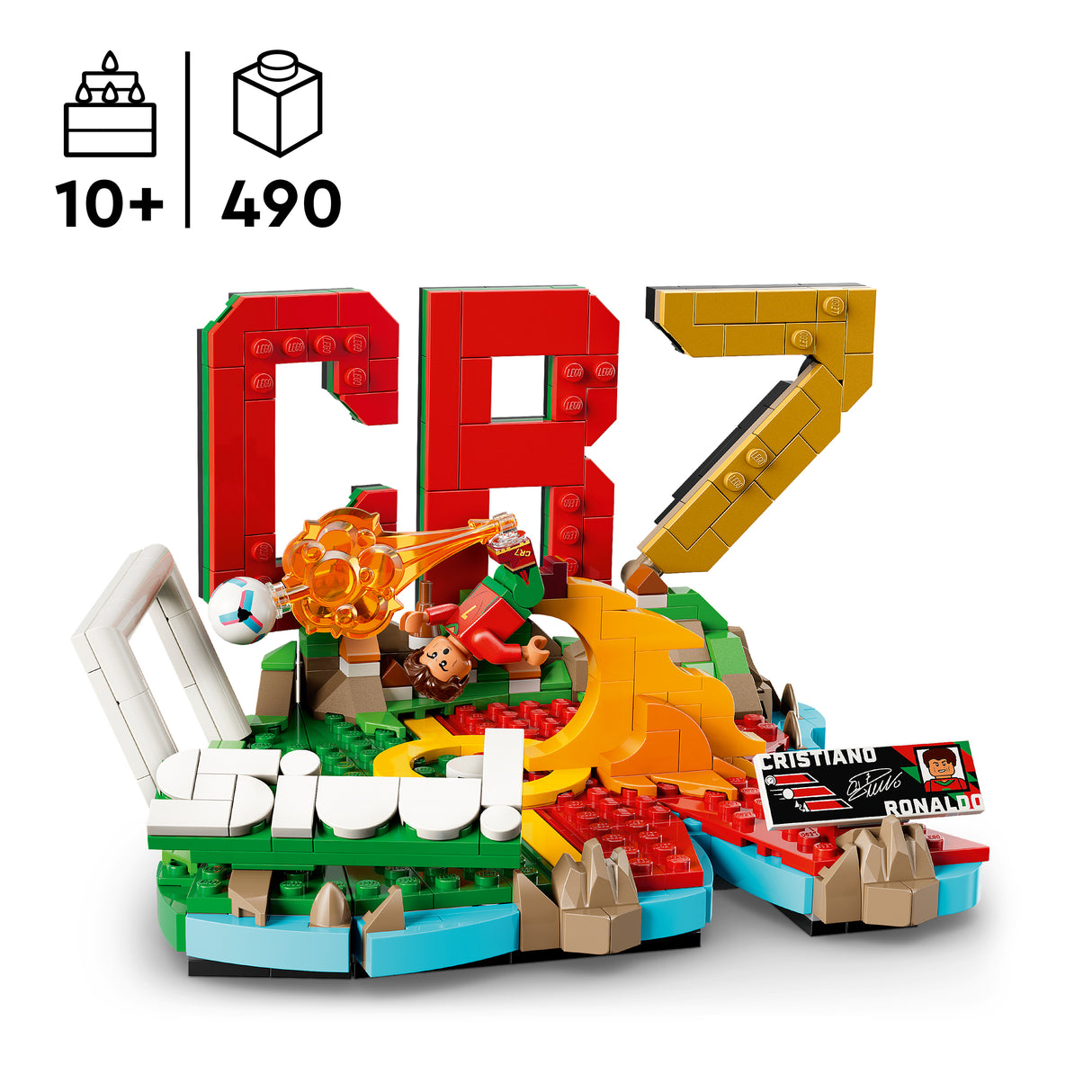 LEGO Editions Cristiano Ronaldo – jalgpalli parimad hetked 43012L