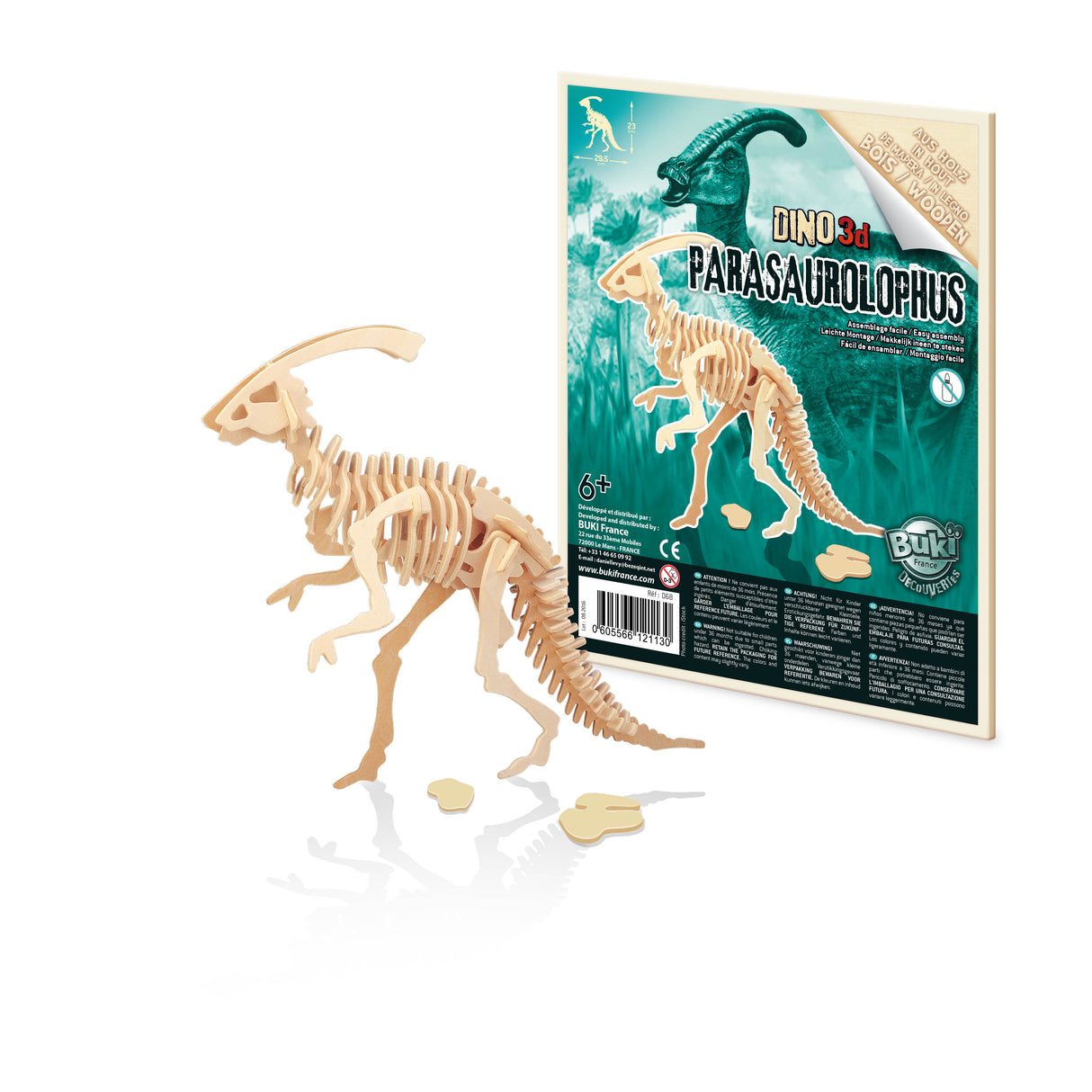 Buki 3D dinosaurused D6BI