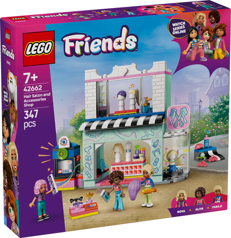 LEGO Friends Juuksurisalong ja aksessuaaride pood 42662L