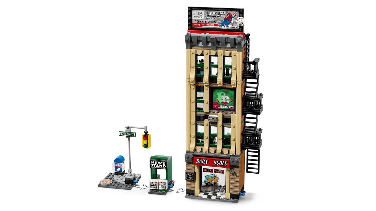 LEGO Super Heroes Ämblikmees vs. Mysterio: The Daily Bugle 76342L