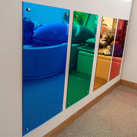 TTS vikerkaare seinapeegel - kuldne EY06769B