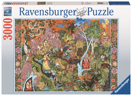 Ravensburger pusle 3000 tk Päiksemärkide aed 171354V