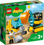 LEGO DUPLO Veok ja roomikekskavaator 10931L