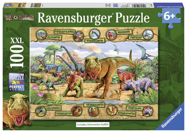 Ravensburger pusle 100 tk Dinosaurused koos
 106097V