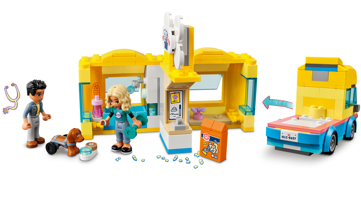 LEGO Friends Koerapäästekaubik 41741L