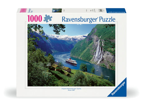 Ravensburger pusle 1000 tk Norra fjordid 12000475V