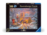 Ravensburger pimedas helendav pusle 500 tk Maagiline jõuluaeg
 12000481V