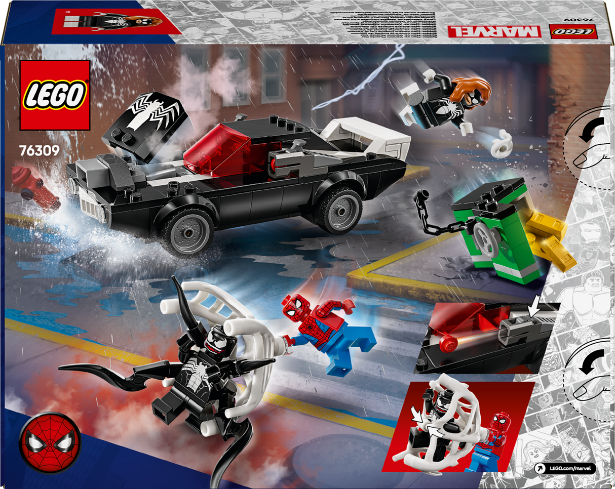 LEGO Super Heroes Spider-Man vs. Venomi muskelauto 76309L