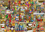 Ravensburger pusle 1000 tk: värvikas jõulukapp 12000303V