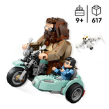 LEGO Harry Potter Hagrid ja Harry mootorrattasõidul 76443L