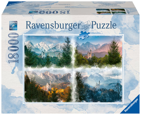 Ravensburger pusle 18000 tk Loss läbi aastaaegade 161379V