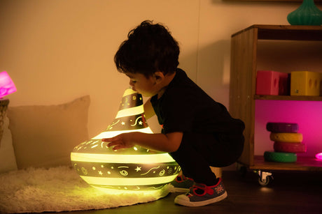 TTS suur valguse ja heliga pöörlev vurrkann EY11701B