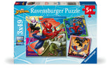 Ravensburger pusle 3x49 tk Ämblikmees 12004115V