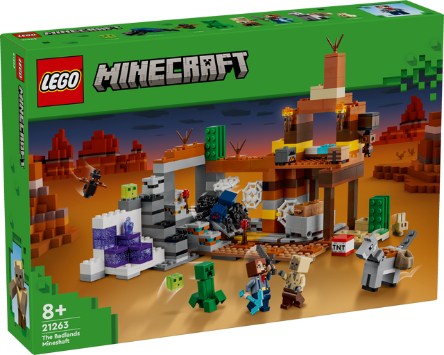 LEGO Minecraft Badlandi kaevandusšaht 21263L