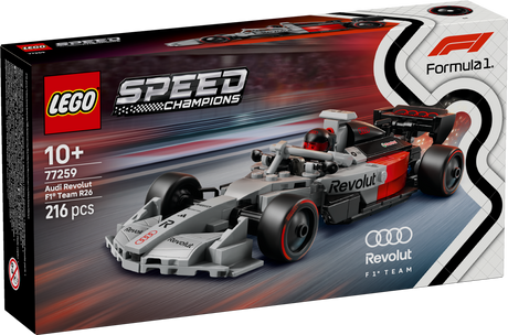LEGO Speed Champions Audi Revolut F1 Team R26 võidusõiduauto 77259L
