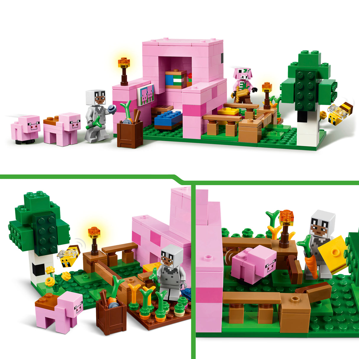 LEGO Minecraft Beebipõrsa maja 21268L