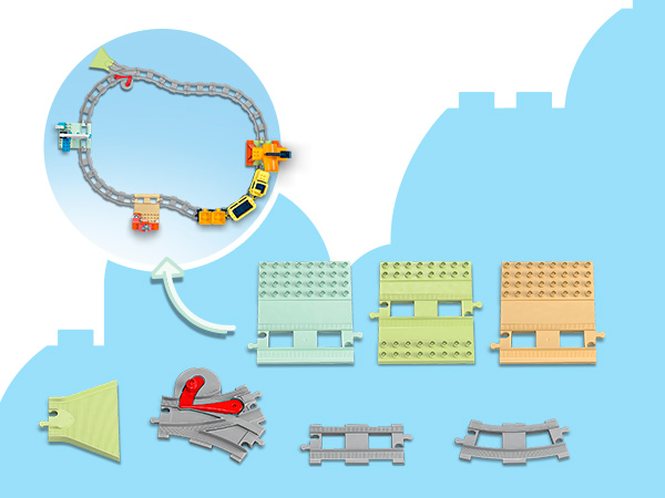 LEGO DUPLO Suur interaktiivne kogukonnarong 10428L