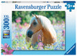 Ravensburger pusle 300 tk Hobune lilledes 132942V