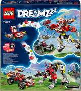 LEGO Dreamzzz Cooperi tiigrirobot ja Zero hot-rod-auto 71497L