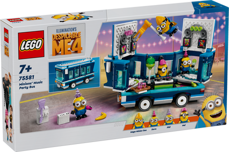 LEGO Minions Käsilaste muusikaga peobuss 75581L