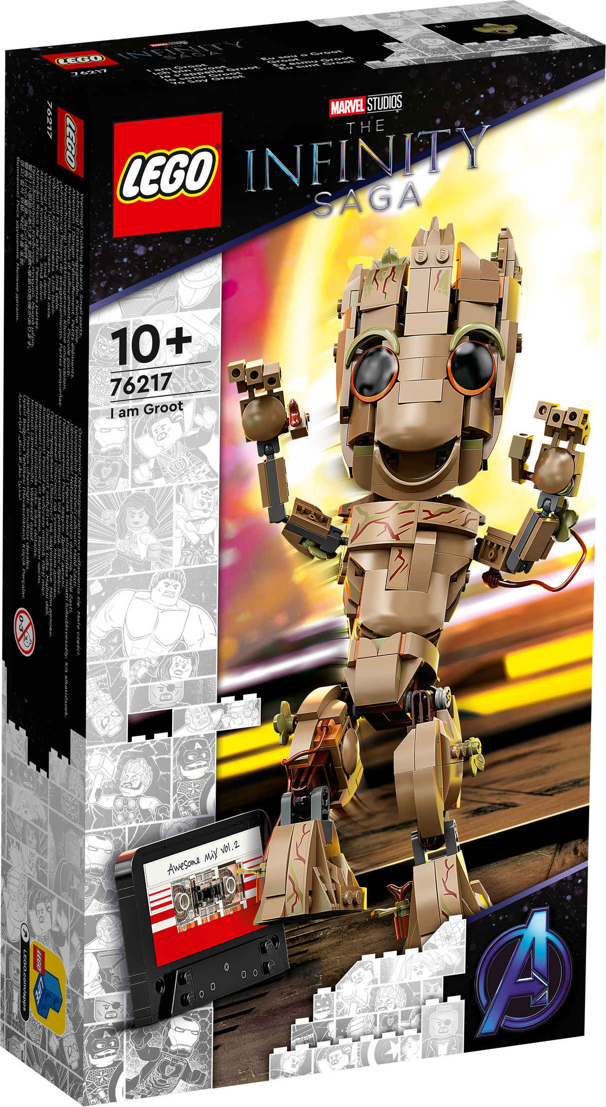 LEGO Marvel Mina olen Groot 76217L