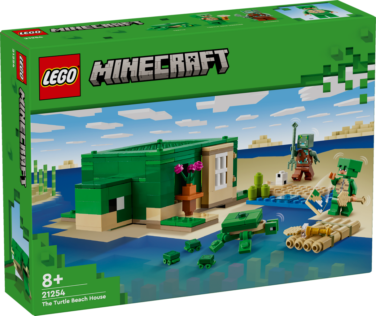 LEGO Minecraft Maja kilpkonnarannas 21254L