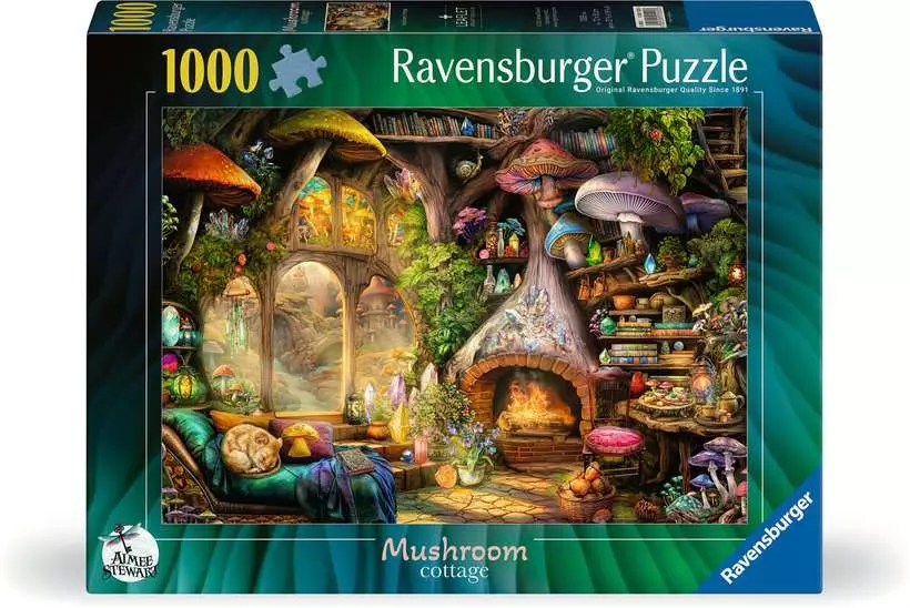 Ravensburger pusle 1000 tk: seenemajake 12001525V