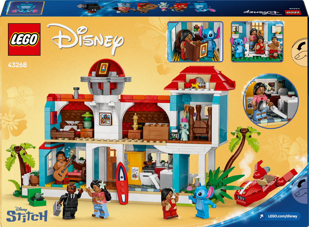 LEGO Disney Lilo ja Stitchi rannamaja 43268L