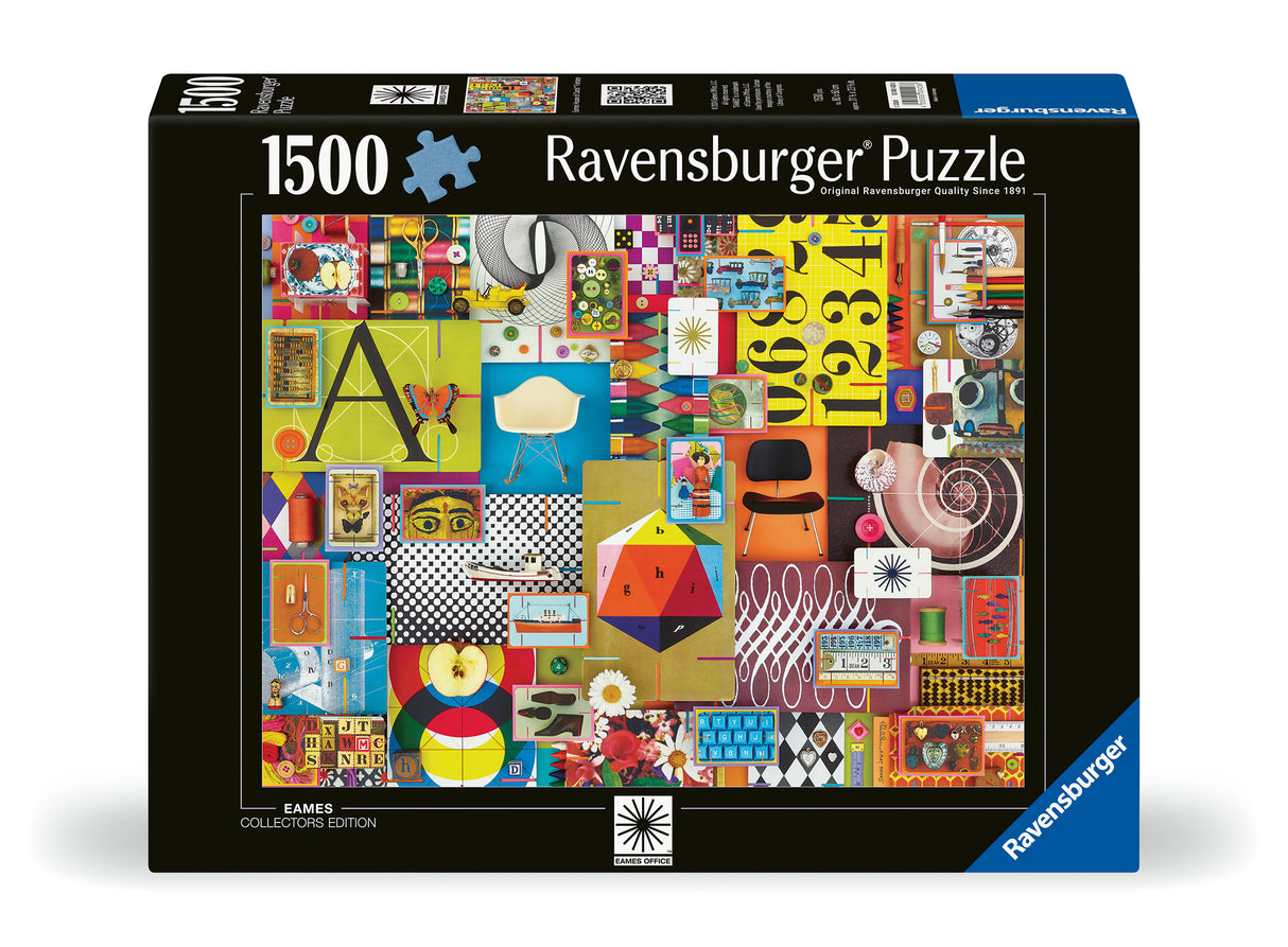 Ravensburger pusle 1500 tk Eamese variatsioonid 12000428V