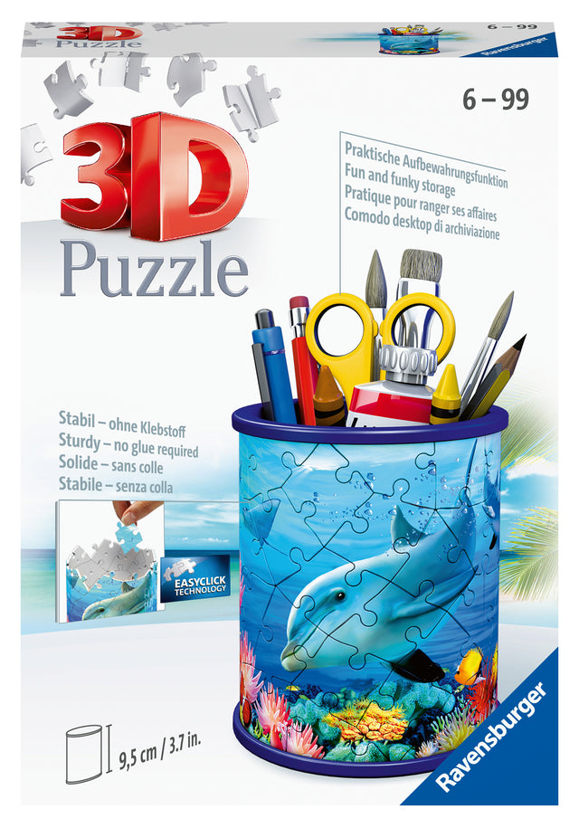 Ravensburger 3D pusle pliiatsitops Veealune maailm  111763V