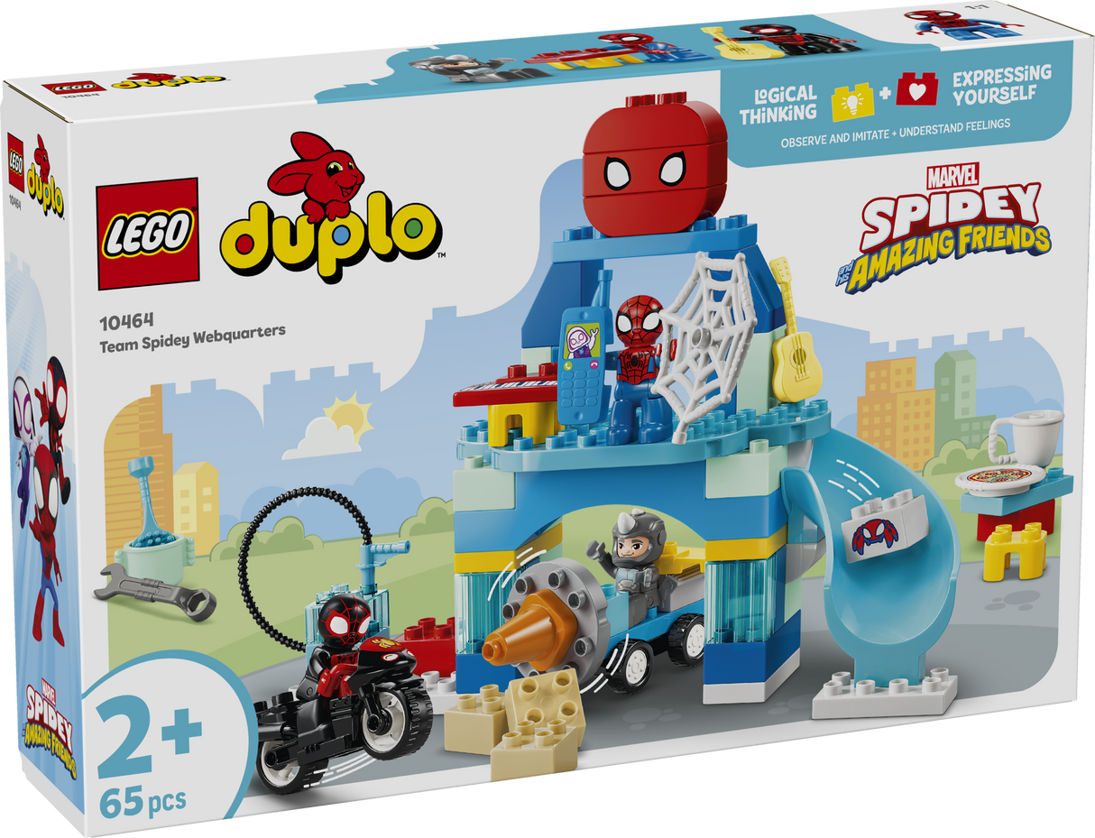 LEGO DUPLO Marvel Tiim Spidey peakorter 10464L