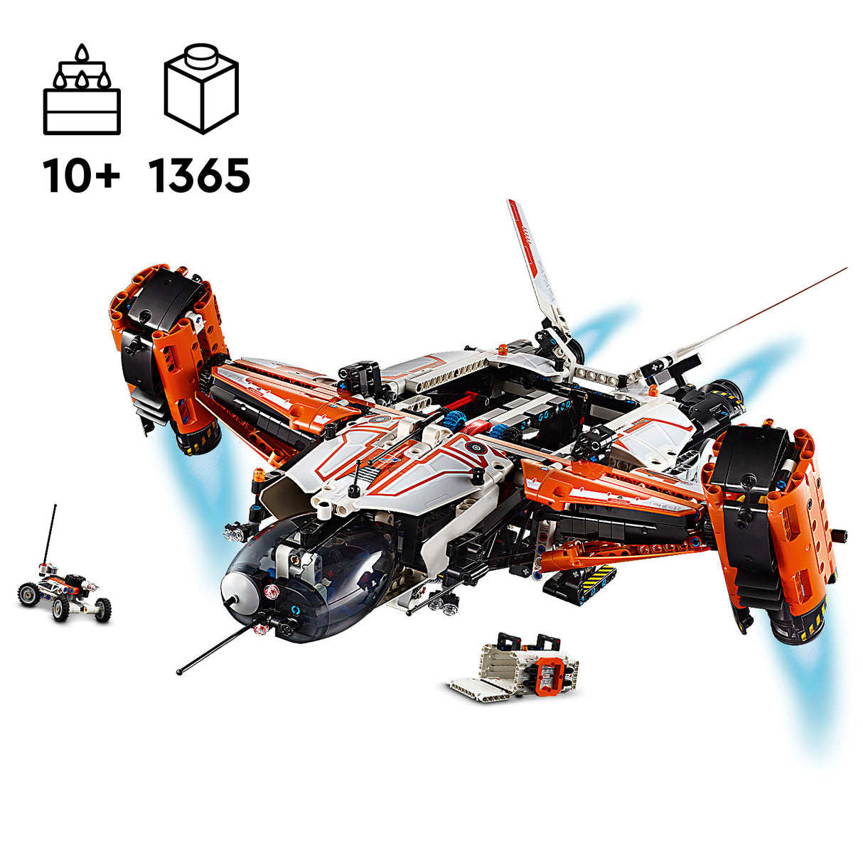 LEGO Technic VTOL raske lasti kosmoselaev LT81 42181L