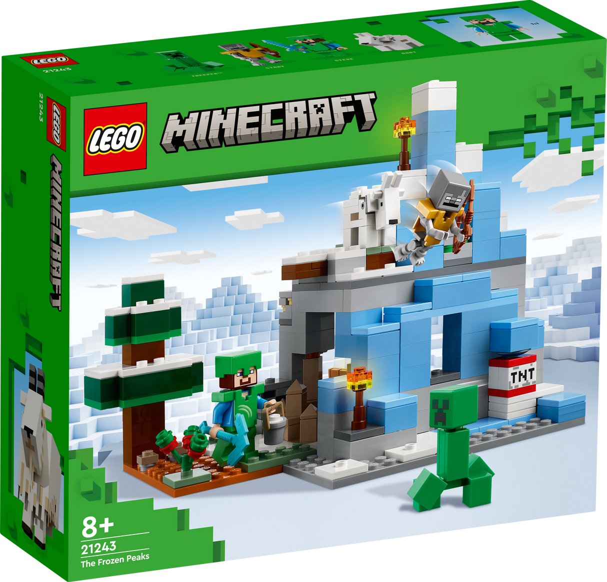 LEGO Minecraft Külmunud mäetipud 21243L