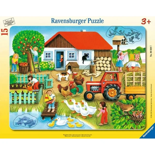 Ravensburger suur plaatpusle 15 tk Talu 060207V