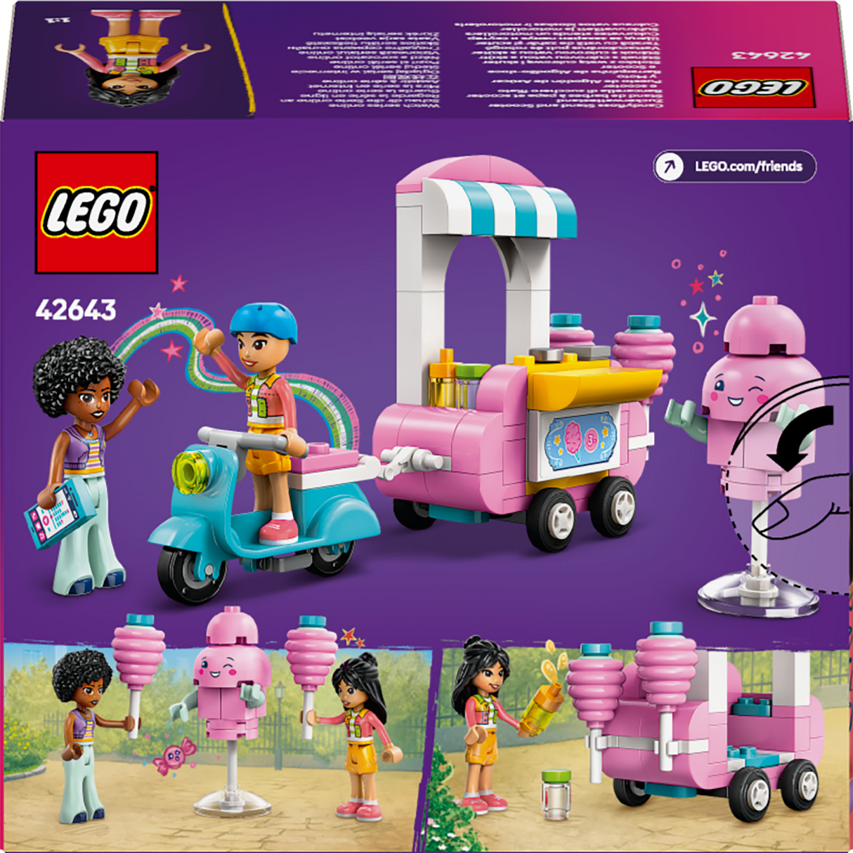 LEGO Friends Suhkruvatilett ja motoroller 42643L