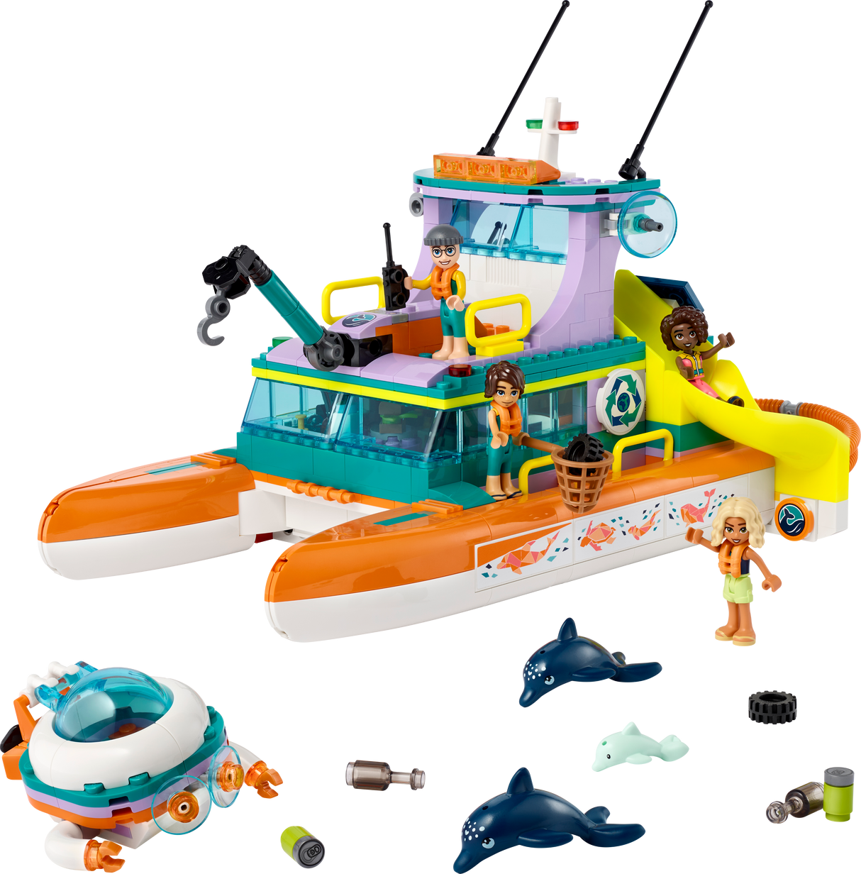 LEGO Friends Merepääste paat 41734L