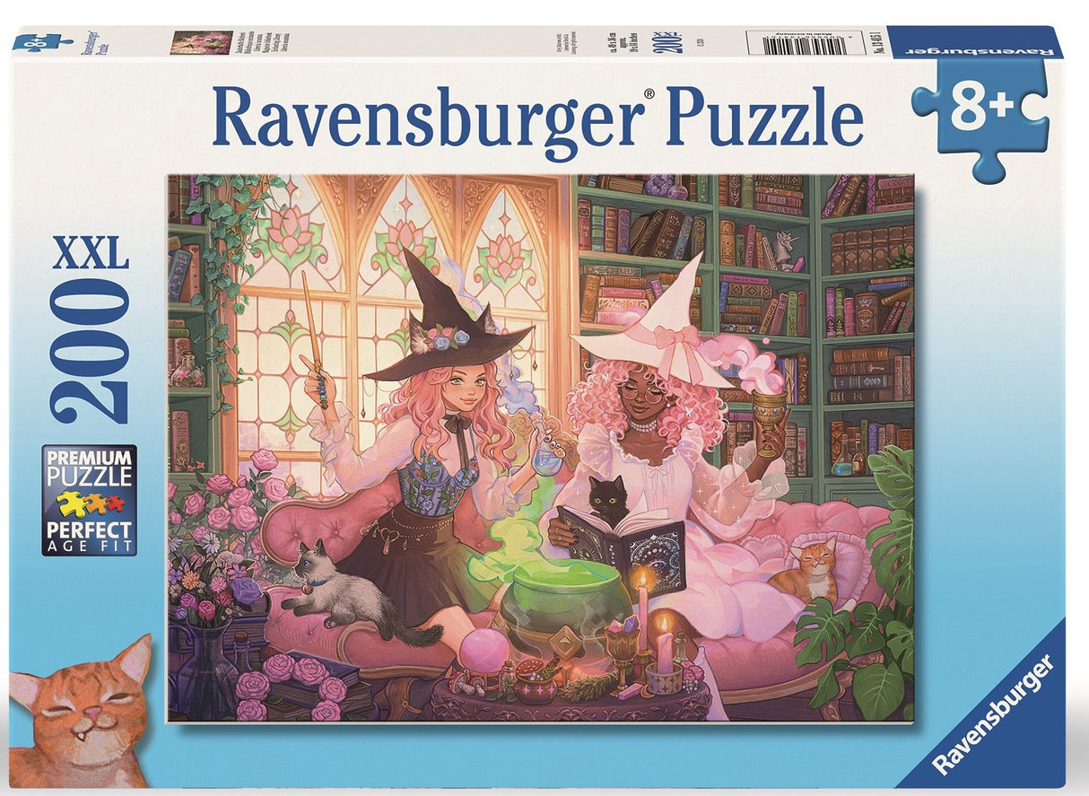 Ravensburger pusle 200 tk Nõiutud raamatukogu 134151V