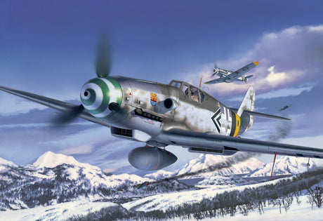 Revell liimitav mudel Messerschmitt Bf109 G-6 (hiline ja varajane versioon) 1:32 04665R