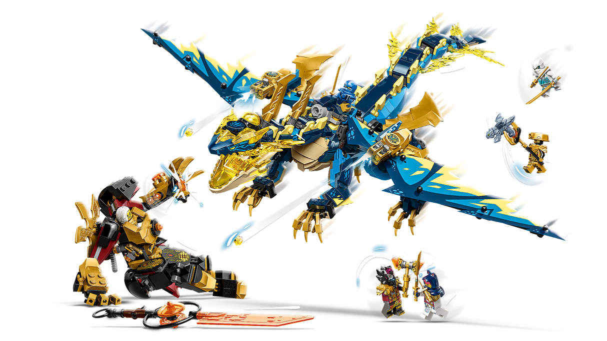 LEGO Ninjago Algjõudude draakon vs. Robotkeisrinna 71796L