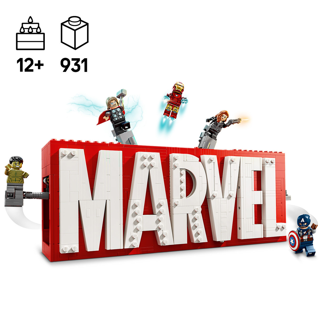 LEGO Super Heroes Marvel logo ja minifiguurid 76313L