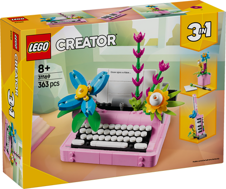 LEGO Creator Kirjutusmasin lilledega 31169L