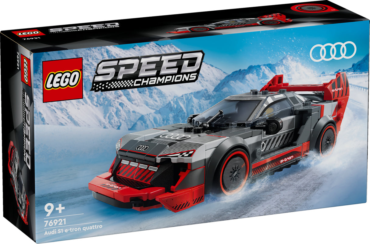 LEGO Speed ​​Champions Audi S1 e-tron quattro võidusõiduauto 76921L