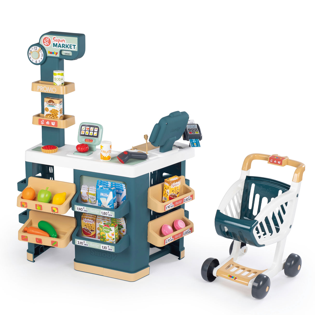 Smoby Supermarket ostukäruga 350239S