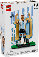 LEGO Editions Lionel Messi – jalgpallilegend 43015L