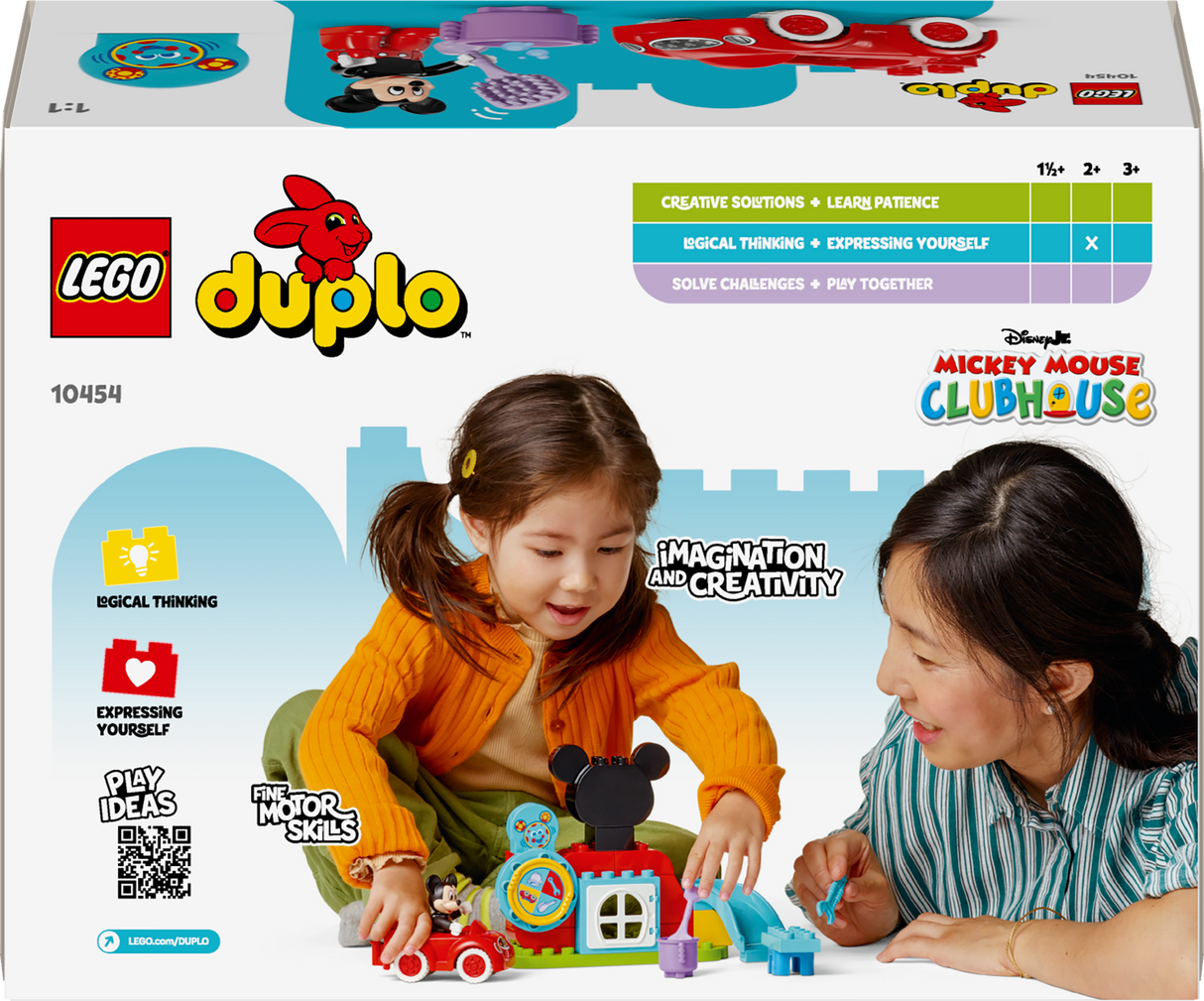 LEGO DUPLO Miki Hiire klubimaja ja auto 10454L