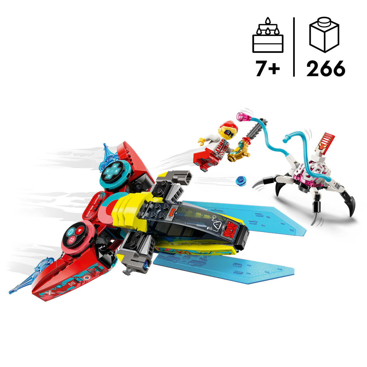 LEGO Dreamzzz Cooperi mängukontrolleriga lennuk 71489L