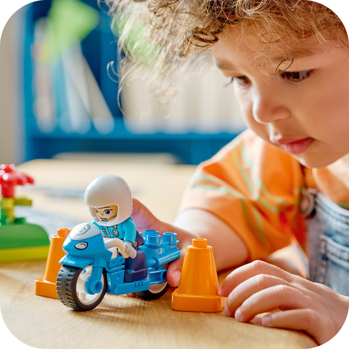 LEGO DUPLO Sinine politseimootorratas 10471L